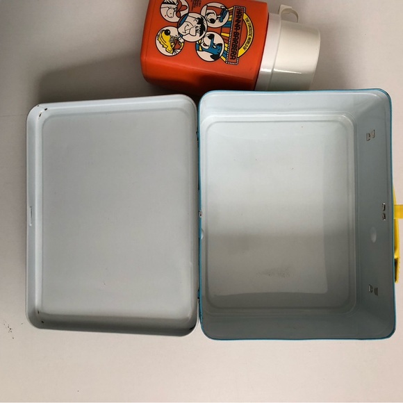 Vintage 1977 HANNA BARBERA  Metal Lunch Box With Thermo - Picture 5 of 7
